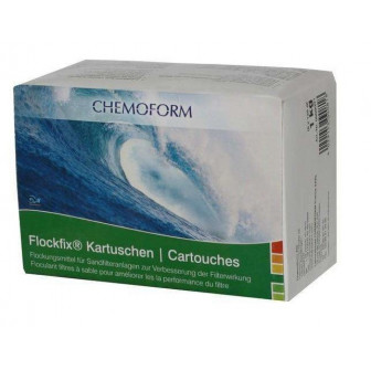 Flocculant cartridges CHEMOFORM Flockfix, 1 kg