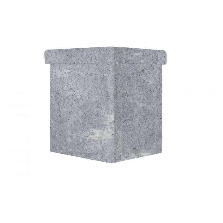 Stone chimney finish, Soapstone, 290 mm