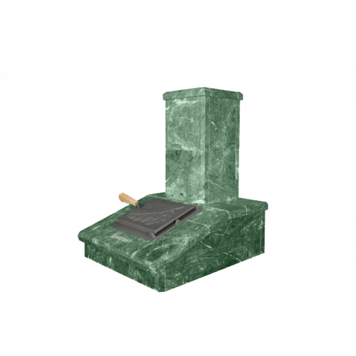 Stone chimney finish, serpentine, 540 mm