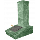 Stone chimney finish, serpentine, 790 mm