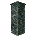 Stone chimney finish, dark Serpentine, 790 mm - 1