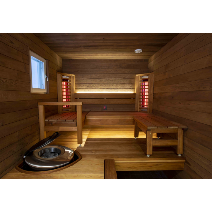 Electric sauna heater - HARVIA Forte AFB6 6kW, black
