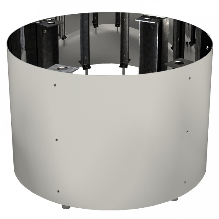 Extension base of HARVIA electric heaters
