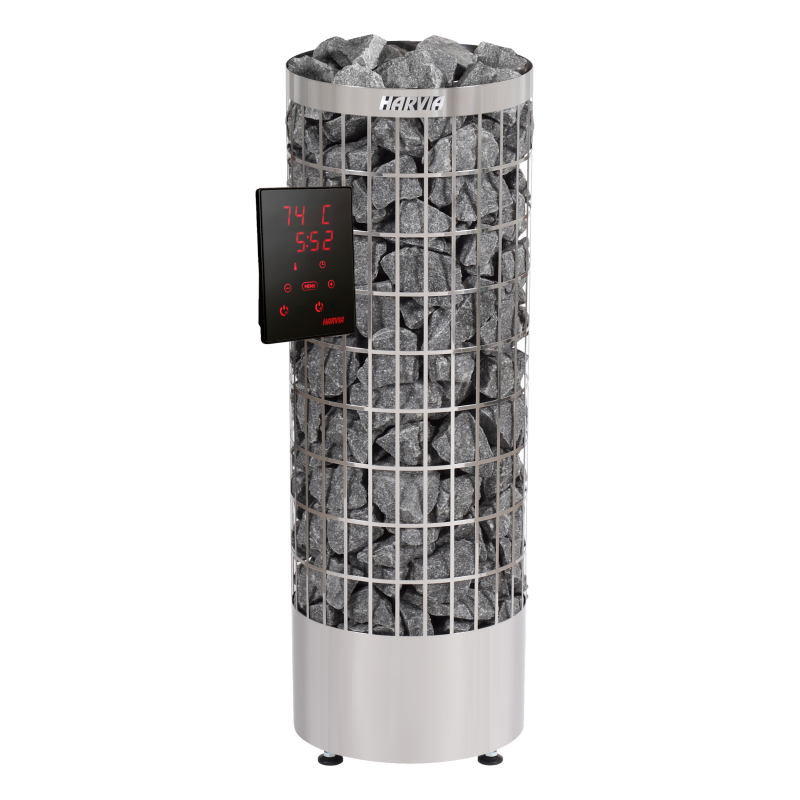 Electric sauna heater - HARVIA Cilindro PC70XW WiFi Steel 6,8 kW