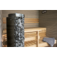 Electric sauna heater - HARVIA Cilindro Black Steel PC66E 6,6 kW