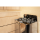 Electric sauna heater - HARVIA The Wall Combi SW45S 4.5 kW