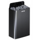 Electric sauna heater - HARVIA The Wall Black Steel SW90E 9 kW
