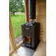 Wood-burning sauna stove - HARVIA Linear 18 Compact