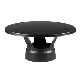 Spare part for heaters steel chimney HARVIA - Rain cap, black