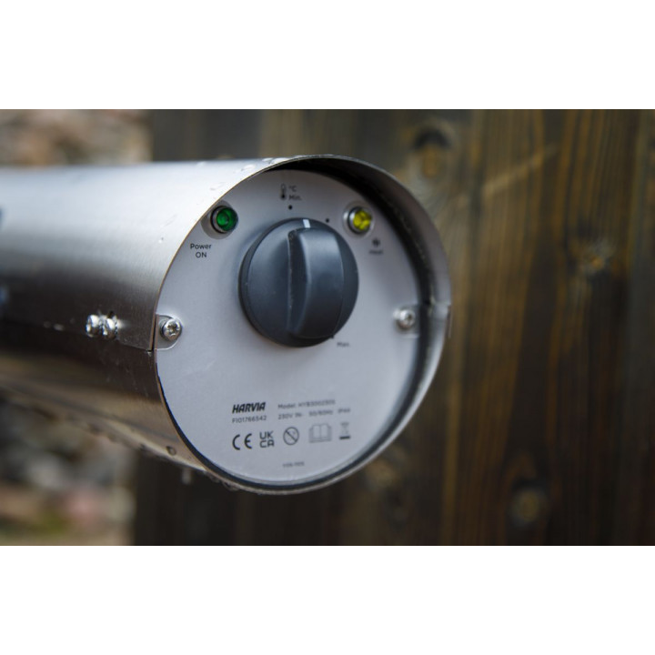 HARVIA Additional Hot Tub Heater, 3 kW, 230 V, Stainless Steel