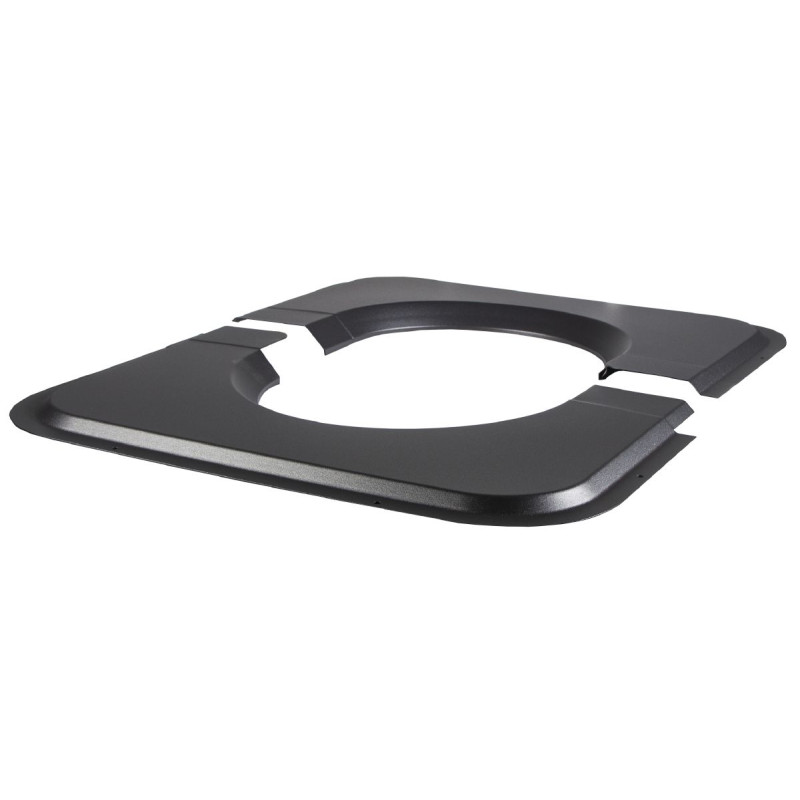 Spare part - HARVIA lead-through flange, black