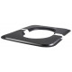 Spare part - HARVIA lead-through flange, black