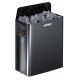 Electric sauna heater - HARVIA The Wall Black Steel SW90 9 kW