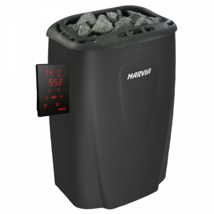 Electric sauna heater - HARVIA Moderna Black V45XE 4,5 kW
