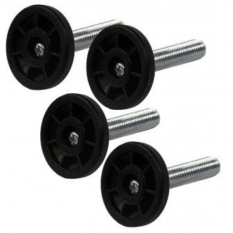 Spare parts - HARVIA adjustable feet for most floor-mounted stoves, 4 pcs.