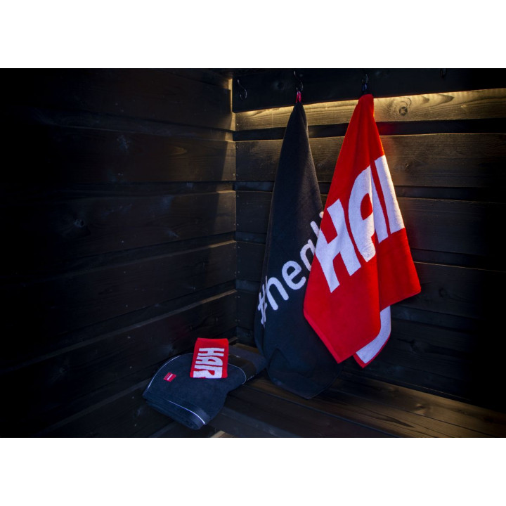 Sauna towel HARVIA, 70 x 140cm, red