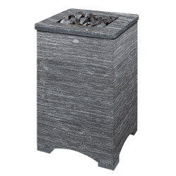 Outer casing for wood-burning stoves - TULIKIVI LO12 GRAFIA  Outer casing for wood-burning stoves - TULIKIVI LO12 GRAFIA