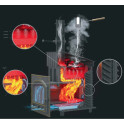 Wood-burning sauna stove GEFEST - GFS ZK 30 (M) President 1020/60 Soapstone - 2 Wood-burning sauna stove GEFEST - GFS ZK 30 (M) President 1020/60 Soapstone - 2