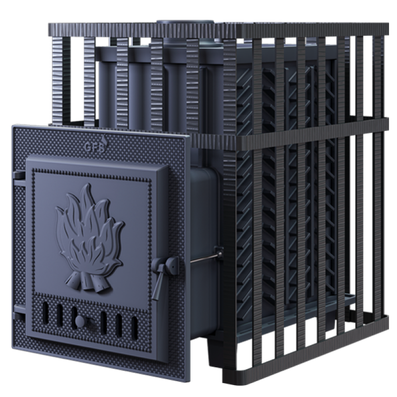 Wood-burning sauna heater GEFEST - GFS ZK 30 in grille