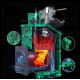 Wood-burning sauna stove GEFEST - Groza 24 (P) President Serpentine
