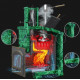 Wood-burning sauna stove GEFEST - GFS ZK 25 (P) in grid