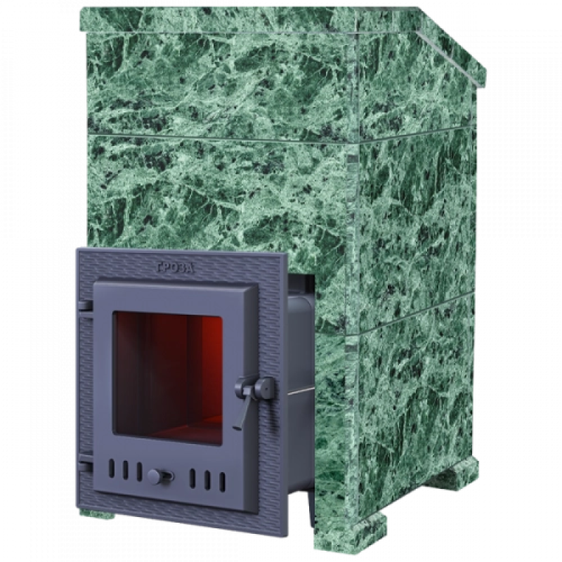 Wood-burning sauna stove GEFEST - Groza 24 (M) President Serpentine