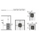 Wood-burning sauna stove - HARVIA 36 PRO