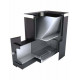 Woodburning sauna heater - Nova Klassik 12 with glass door
