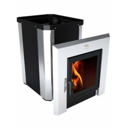 Woodburning sauna heater - NOVA PANORAMA 18  Woodburning sauna heater - NOVA PANORAMA 18