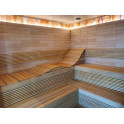 Linden sauna lining, Class AB - 6 Linden sauna lining, Class AB - 6