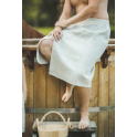 Sauna apron for men - LINEN - 1