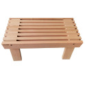Sauna bench, alder 700 x 380 x 340 mm - 2