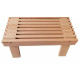 Sauna bench, alder 700 x 380 x 340 mm
