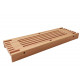 Sauna bench, alder 1005 x 370 x 400 mm