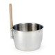 Sauna bucket and ladle set, MORE STEAM, OPTIMAL 4 L