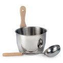 Sauna bucket and ladle set, MORE STEAM, OPTIMAL 4 L - 0