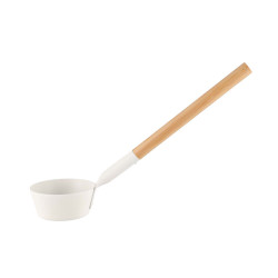RENTO aluminum ladle, white  RENTO aluminum ladle, white