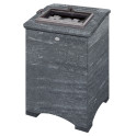 Outer casing for wood-burning stoves - TULIKIVI S12 NOBILE - 0 Outer casing for wood-burning stoves - TULIKIVI S12 NOBILE - 0