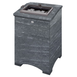 Outer casing for wood-burning stoves - TULIKIVI S12 NOBILE  Outer casing for wood-burning stoves - TULIKIVI S12 NOBILE
