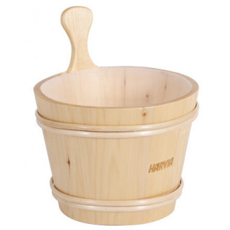 Harvia wooden pail, 7l
