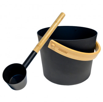 HARVIA bucket and ladle set