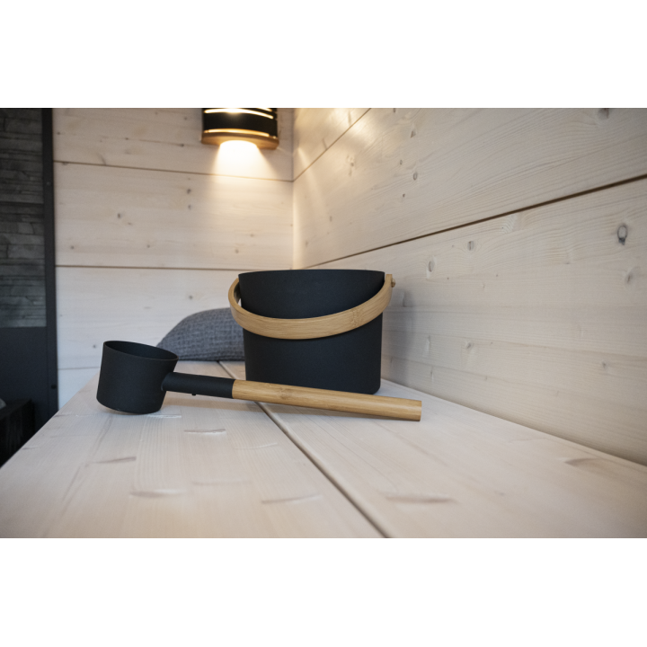 HARVIA bucket and ladle set