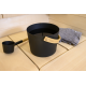 HARVIA bucket and ladle set