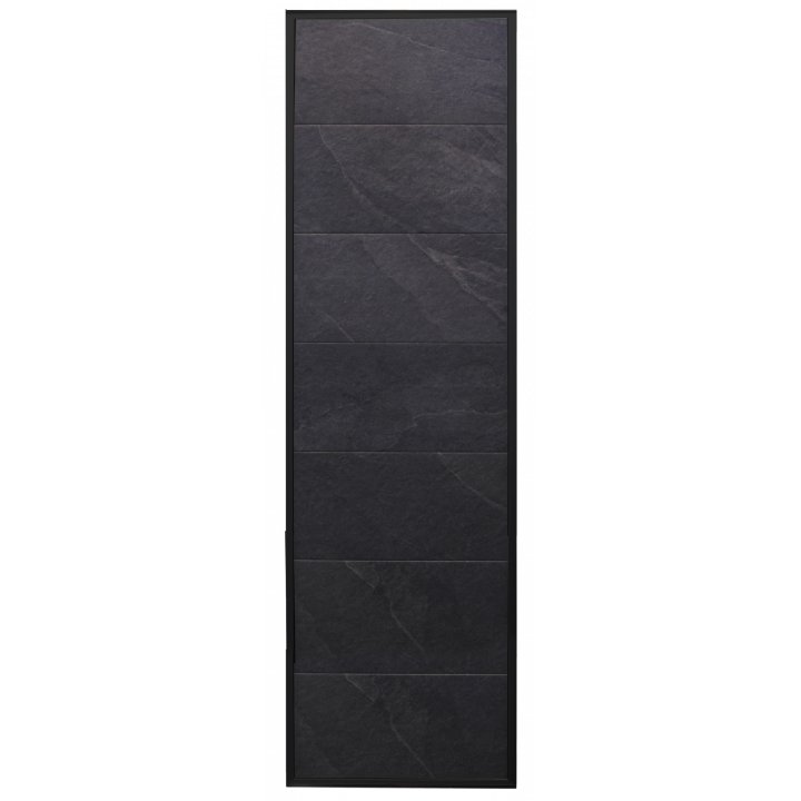 HARVIA stone wall, black frame