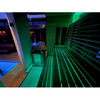SAUFLEX RGB LED FLOODLIGHT, WITH CONTROL UNIT