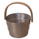 SAUNIA PYORRE bucket and ladle set 6 l, aluminium