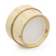 SAWO 4 l wooden pail and 36 cm ladle, pine