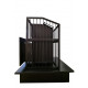 Woodburning sauna stove - SUMMIT Mont blanc extended w/stone cage