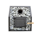 Woodburning sauna stove - SUMMIT Mont blanc extended w/stone cage - 8 Woodburning sauna stove - SUMMIT Mont blanc extended w/stone cage - 8