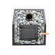 Woodburning sauna stove - SUMMIT Mont blanc extended w/stone cage